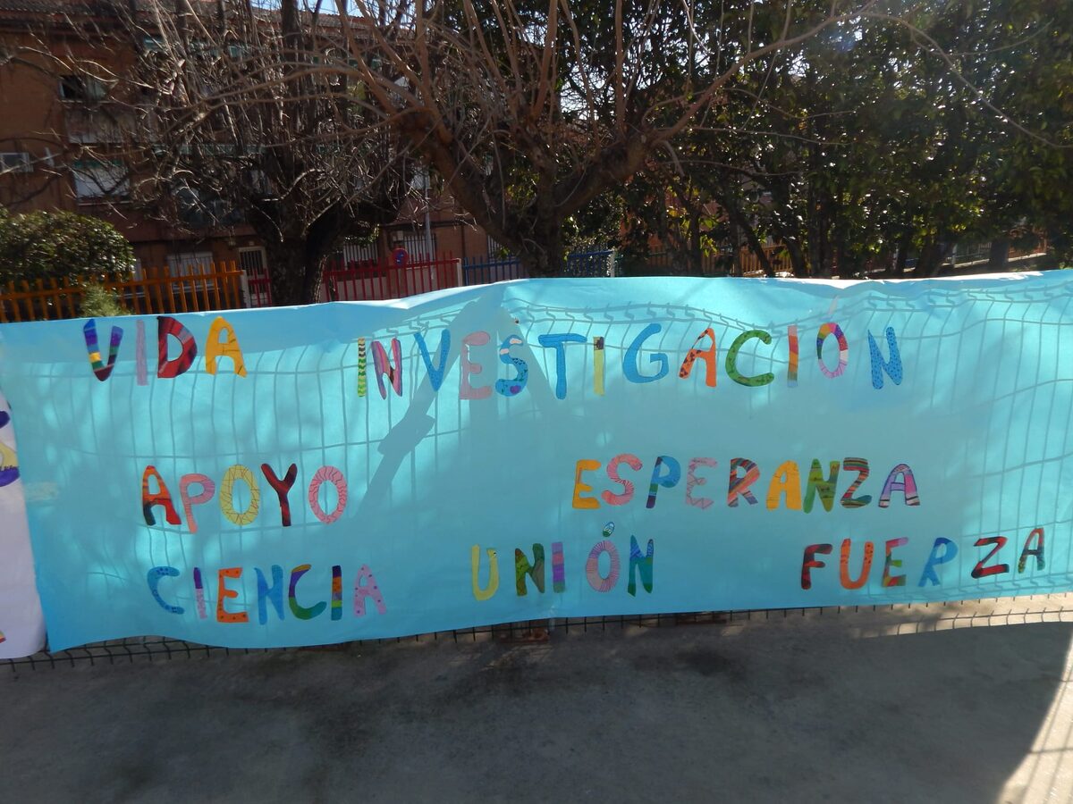 Día mundial contra el cancer en el CEIP Gregoria Collado